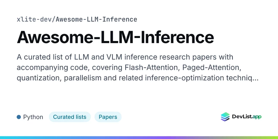 Awesome-LLM-Inference