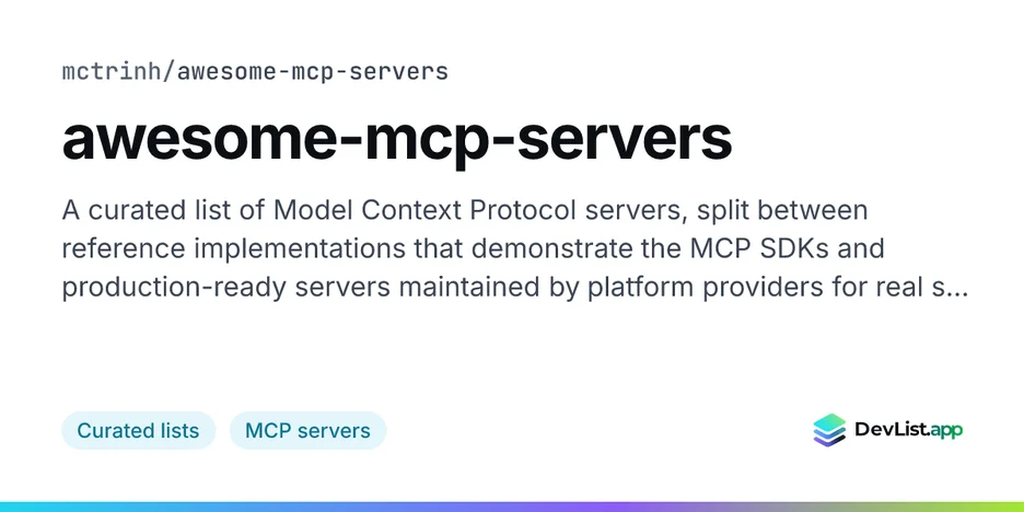 awesome-mcp-servers