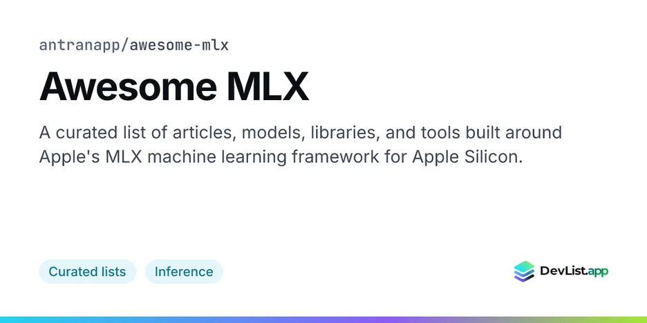Awesome MLX