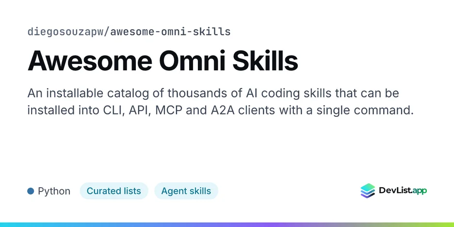 Awesome Omni Skills