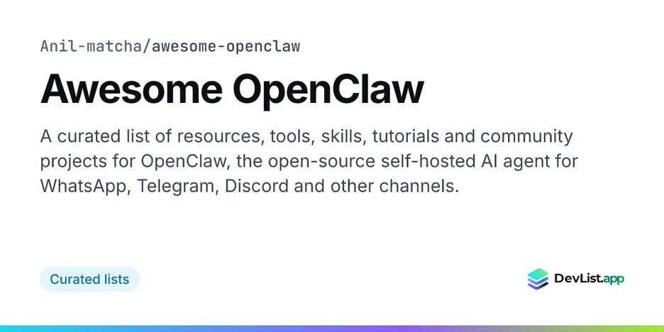 Awesome OpenClaw