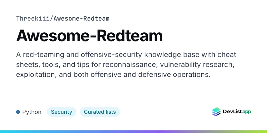 Awesome-Redteam