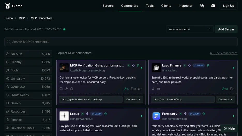 Awesome Remote MCP Servers