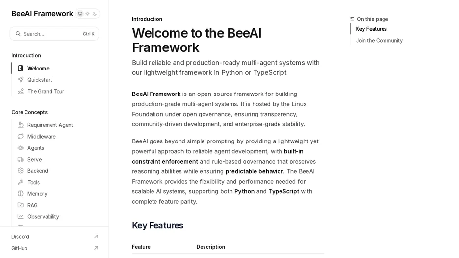 BeeAI Framework