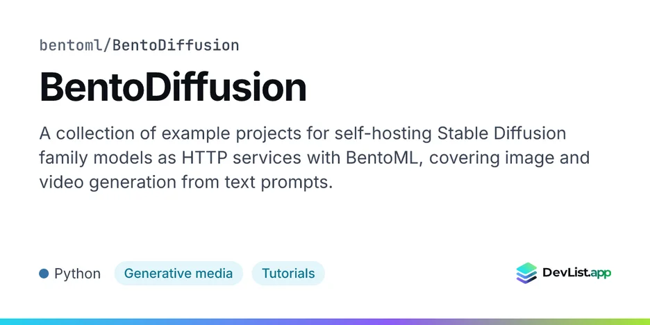 BentoDiffusion
