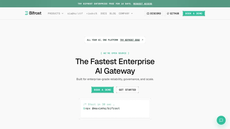 Bifrost AI Gateway