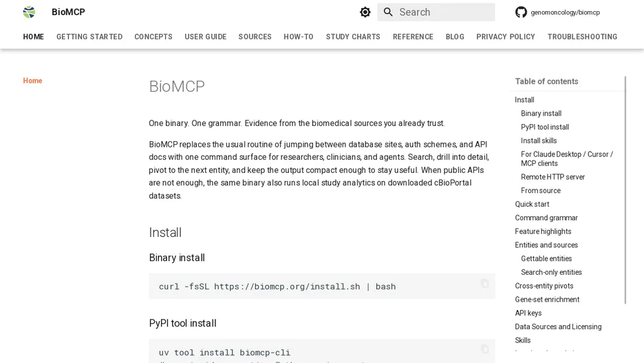 BioMCP