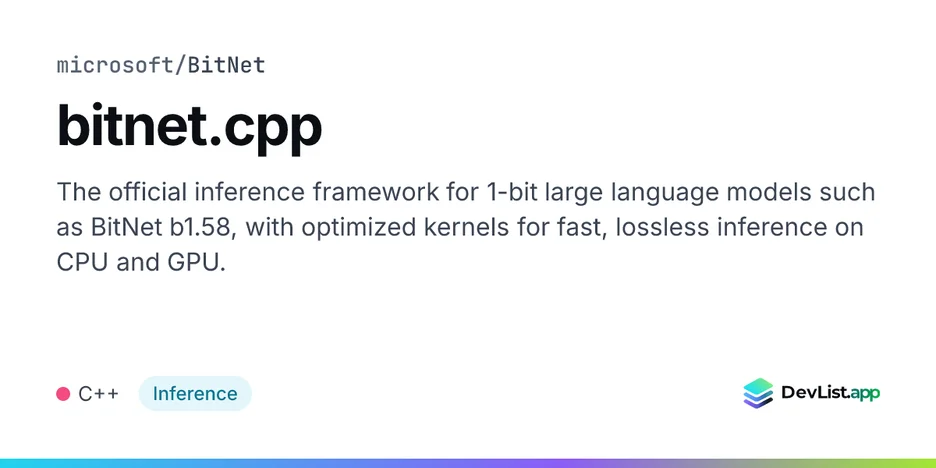 bitnet.cpp
