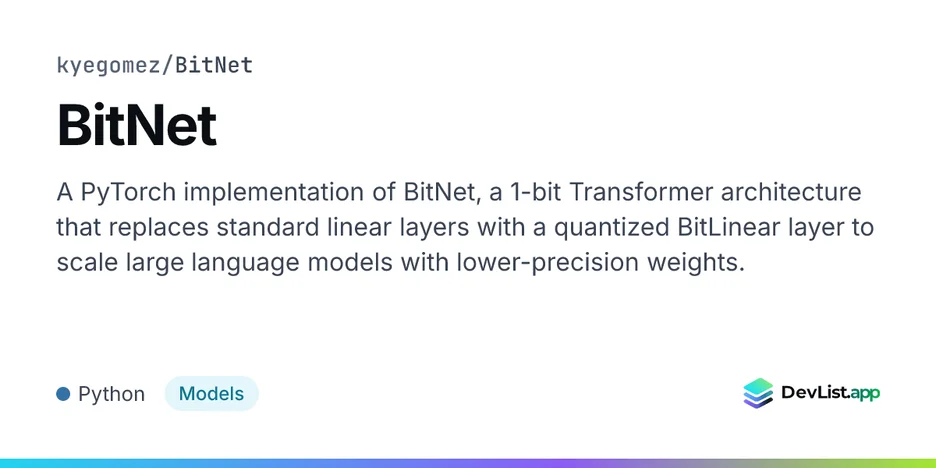 BitNet