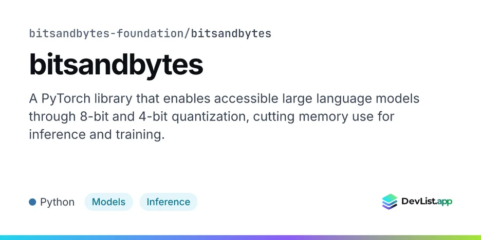 bitsandbytes