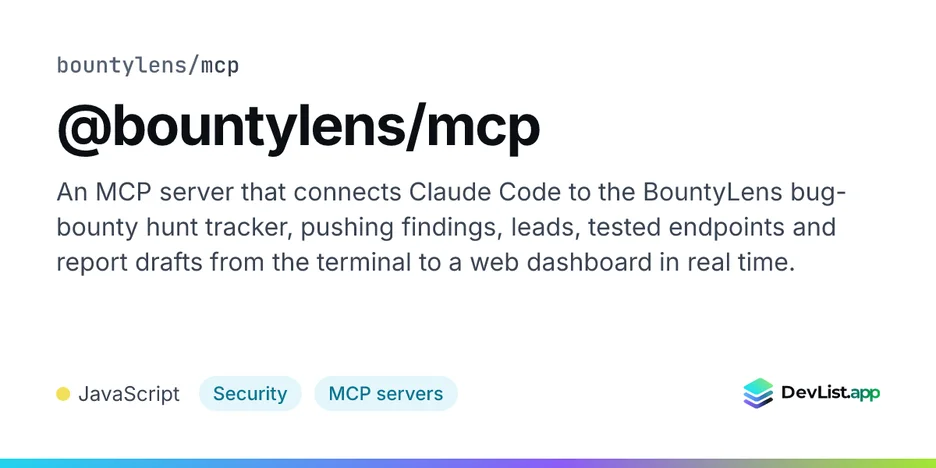 @bountylens/mcp