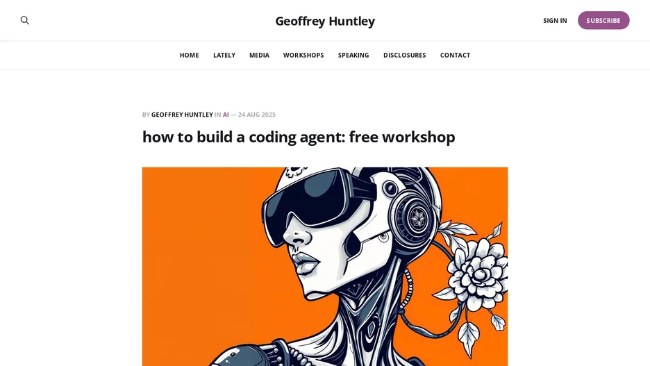 Build Your Own Coding Agent via a Step-by-Step Workshop