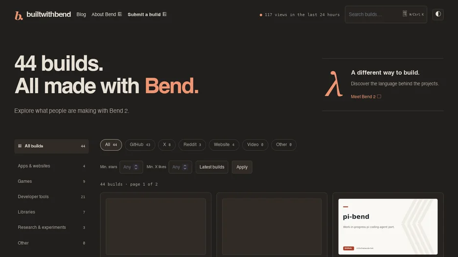 Built with Bend