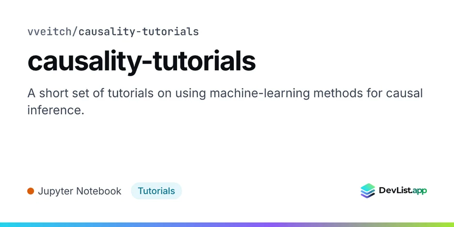 causality-tutorials