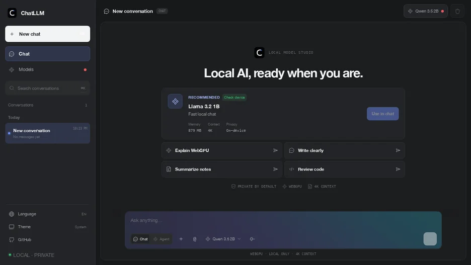 ChatLLM Web