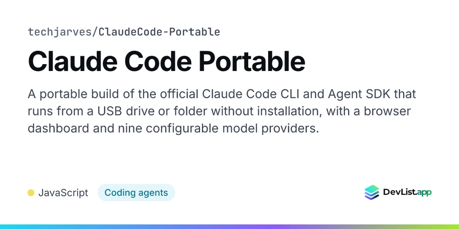 Claude Code Portable