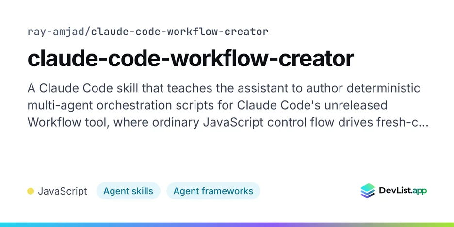 claude-code-workflow-creator