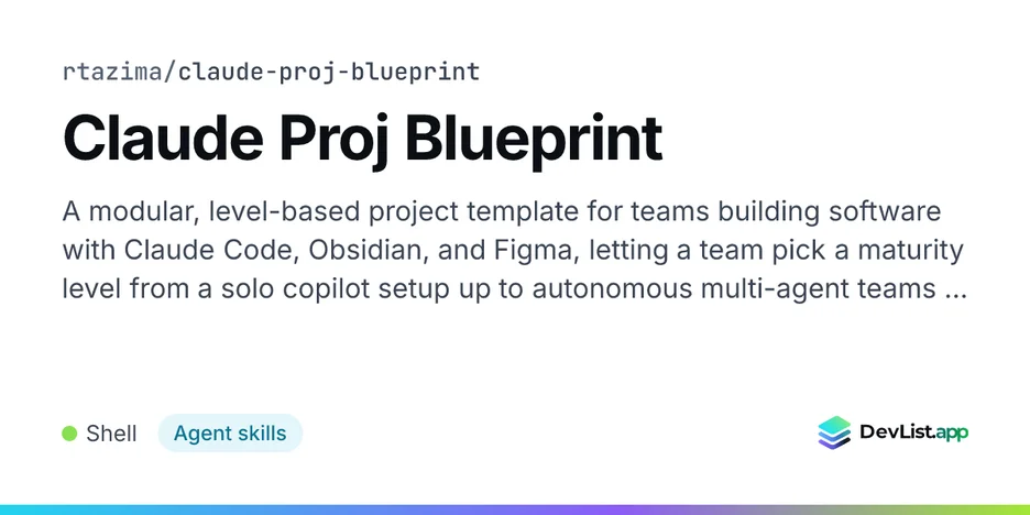 Claude Proj Blueprint
