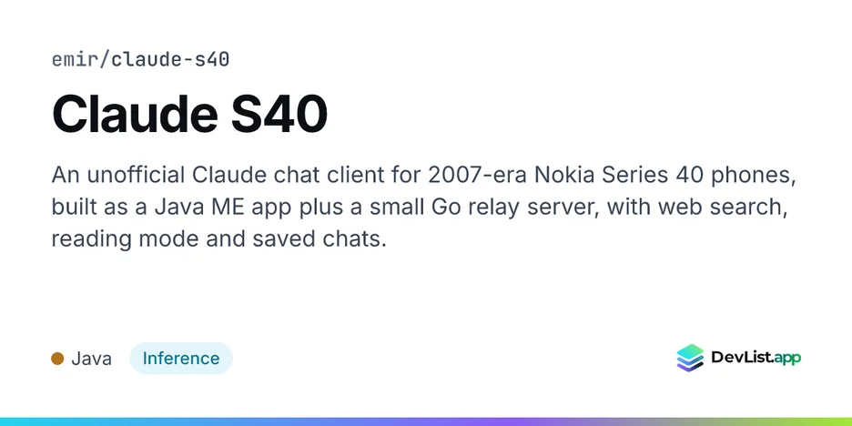 Claude S40