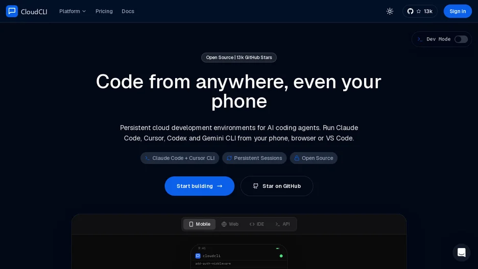 Cloud CLI