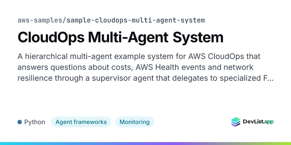 CloudOps Multi-Agent System