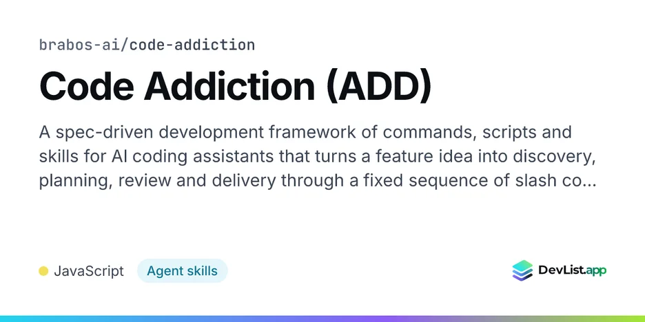 Code Addiction (ADD)