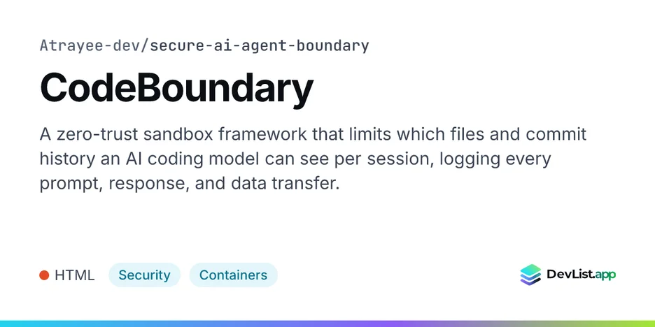 CodeBoundary