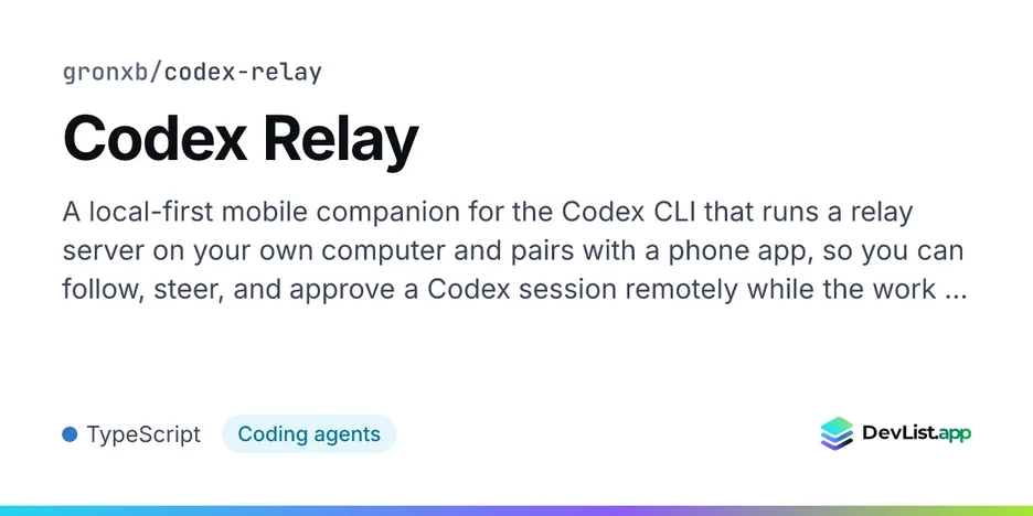 Codex Relay