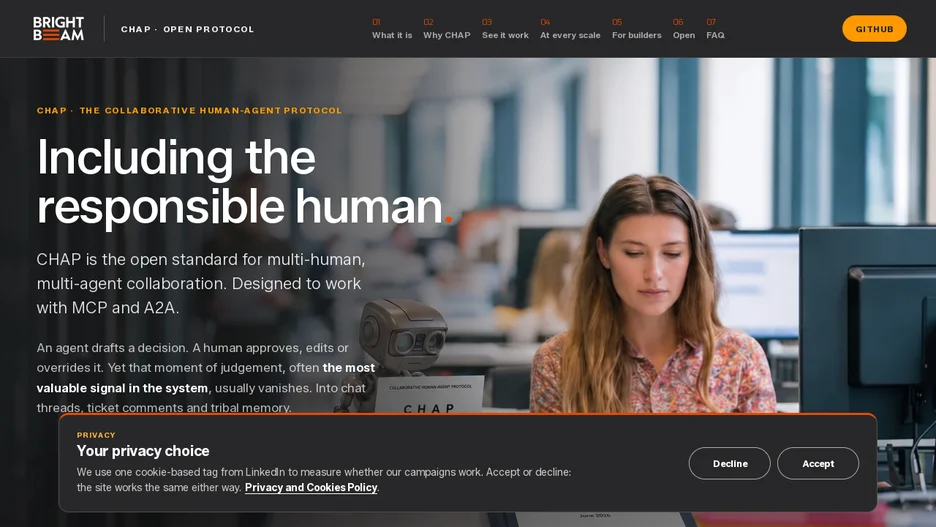 Collaborative Human-Agent Protocol (CHAP)