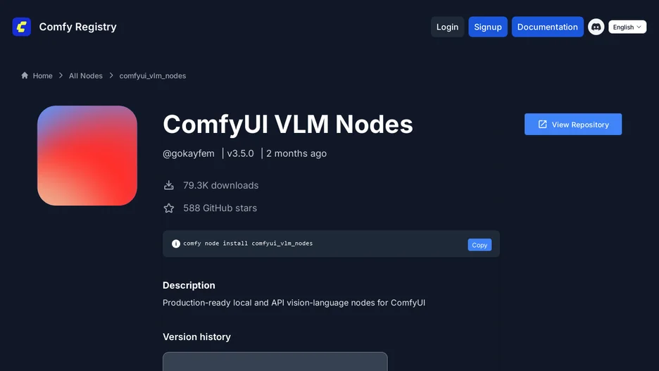 ComfyUI VLM Nodes