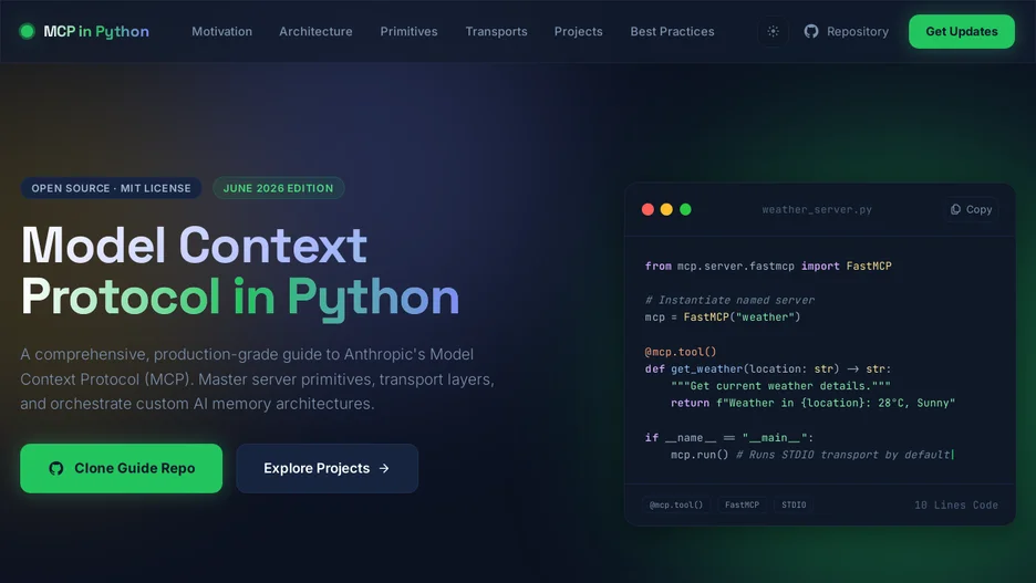 Complete Guide to MCP in Python