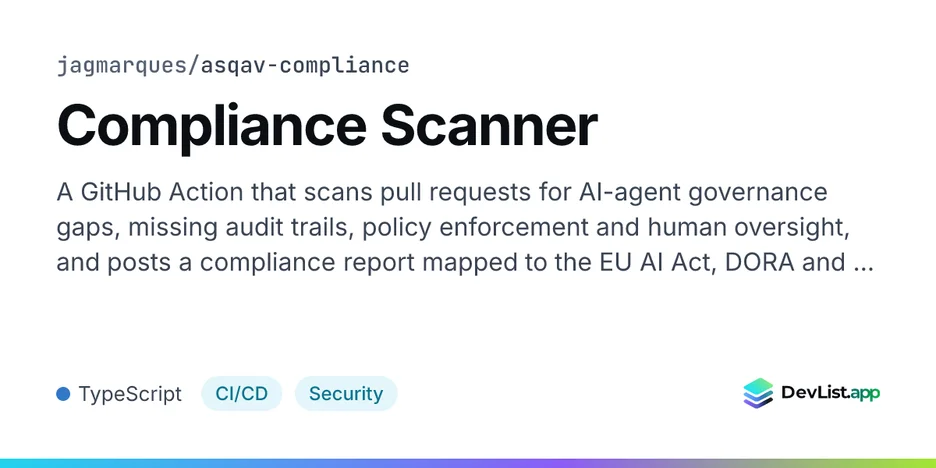 Compliance Scanner
