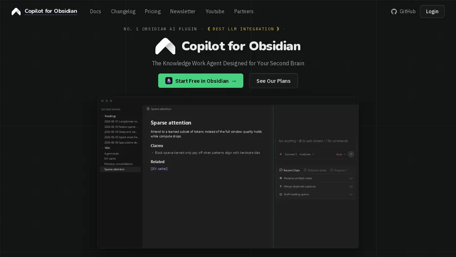Copilot for Obsidian