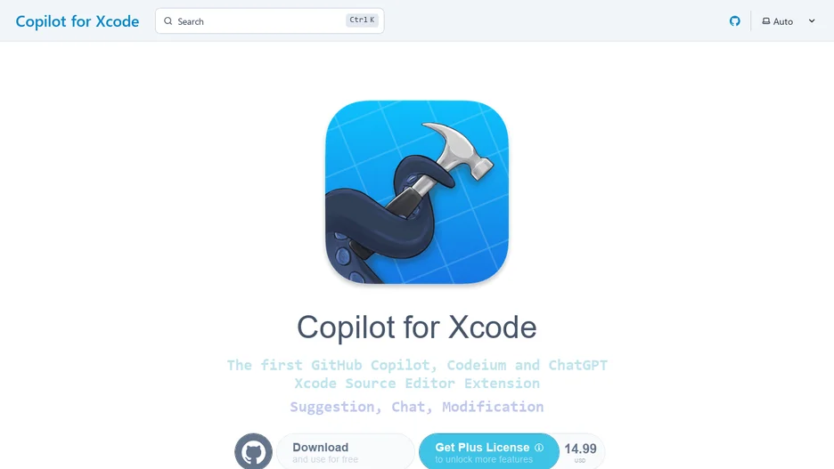 Copilot for Xcode
