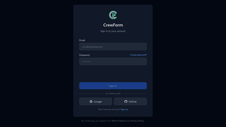 CrewForm