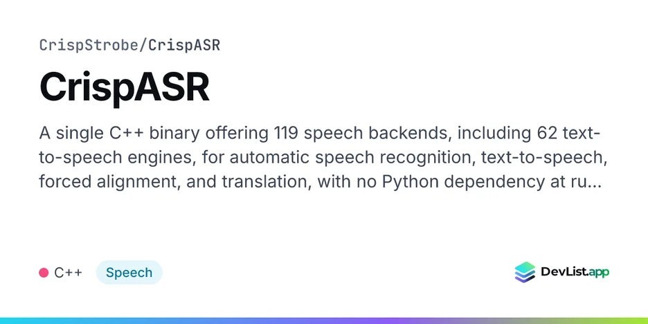 CrispASR