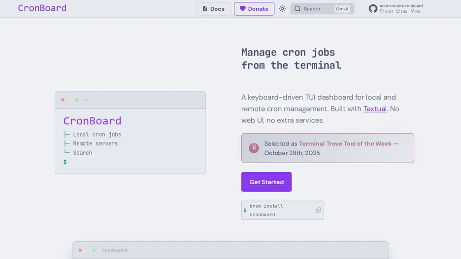 cronboard