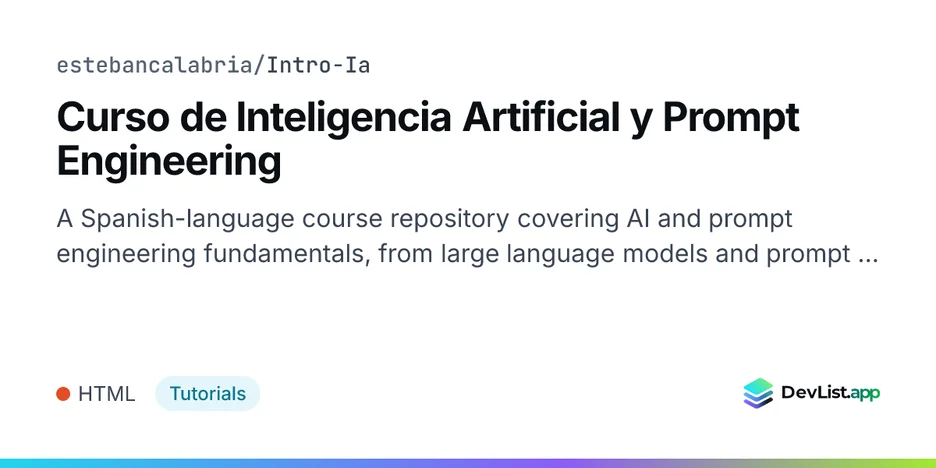 Curso de Inteligencia Artificial y Prompt Engineering