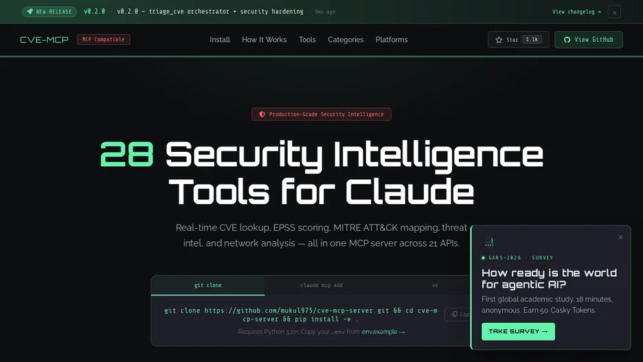 CVE MCP Server