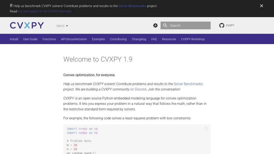 CVXPY