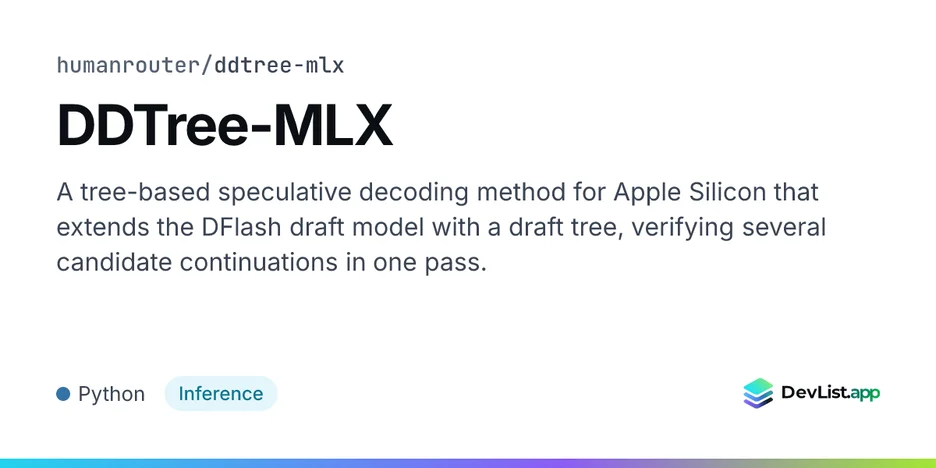DDTree-MLX