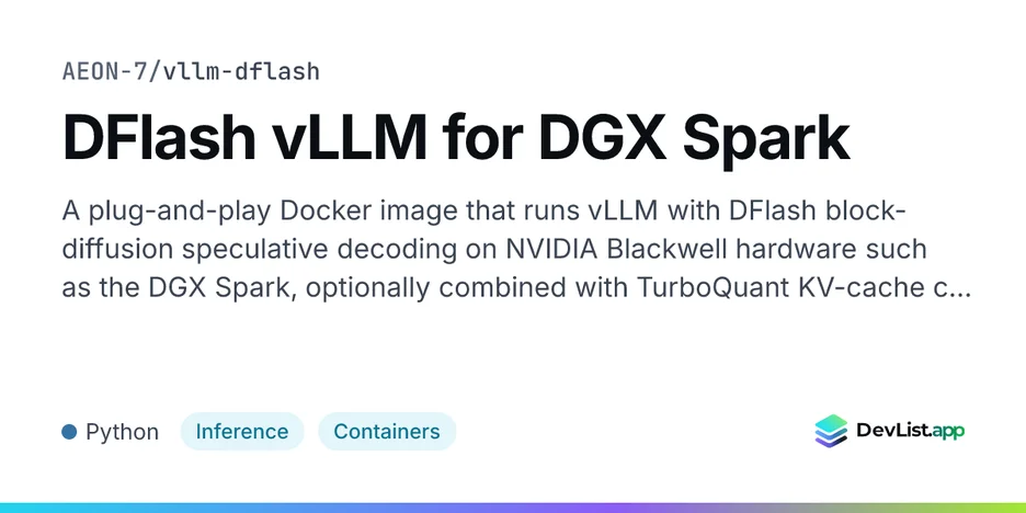 DFlash vLLM for DGX Spark