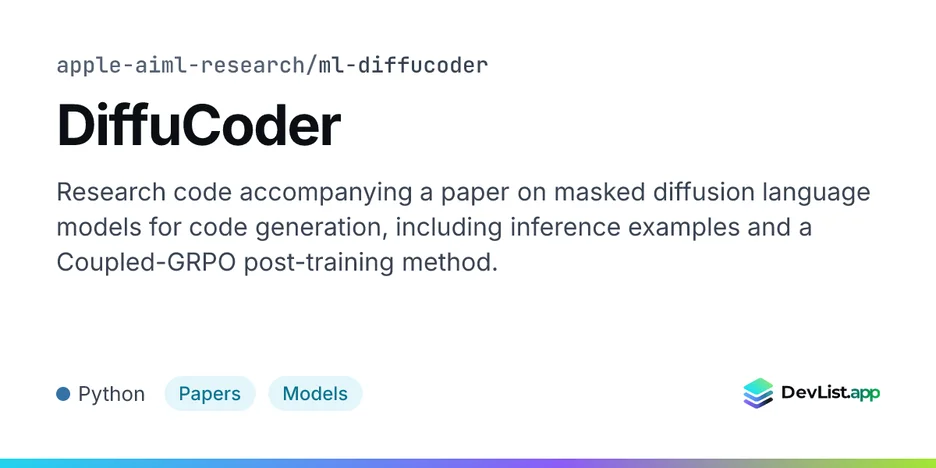 DiffuCoder