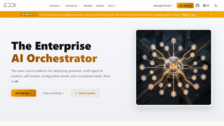 E.D.D.I — Multi-Agent Orchestration Middleware for Conversational AI