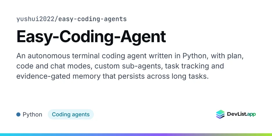Easy-Coding-Agent