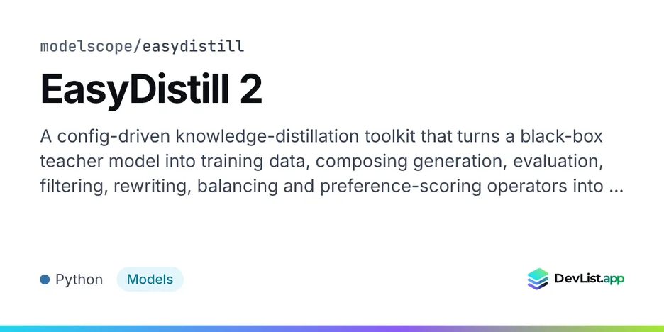 EasyDistill 2