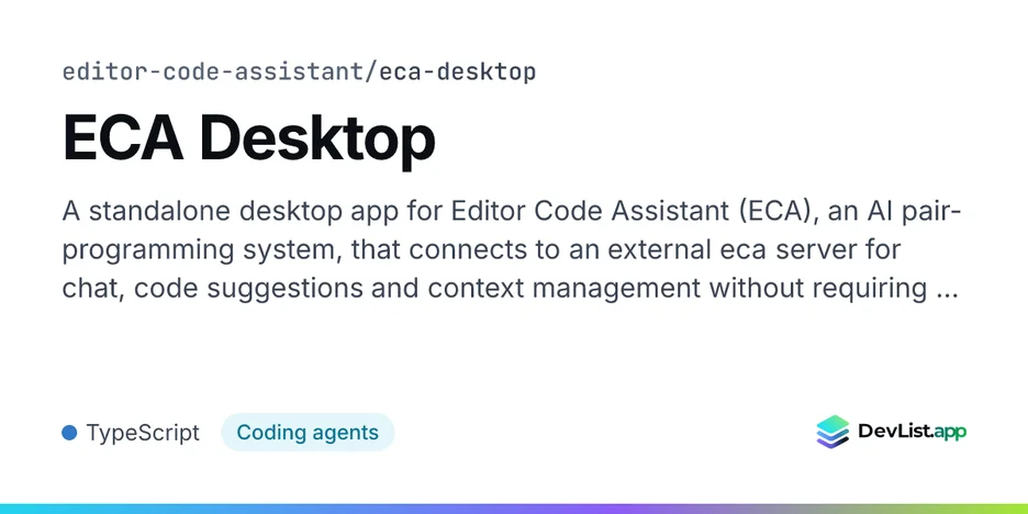 ECA Desktop