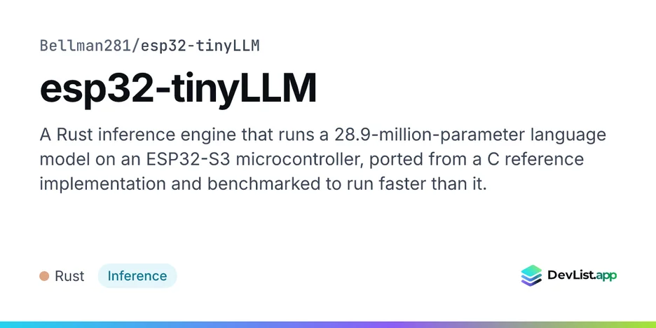 esp32-tinyLLM