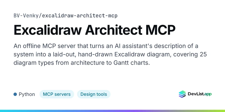 Excalidraw Architect MCP