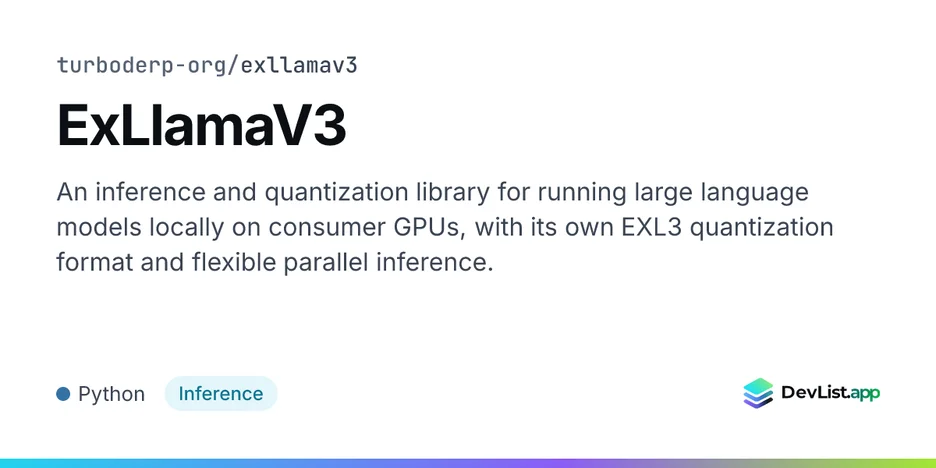ExLlamaV3